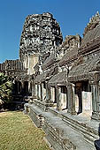 Angkor Wat temple, the fourth enclosure, the west gopura